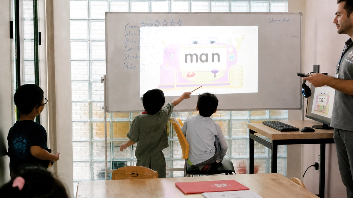 คอร์ส Phonics and Literacy สำหรับเด็กเล็ก